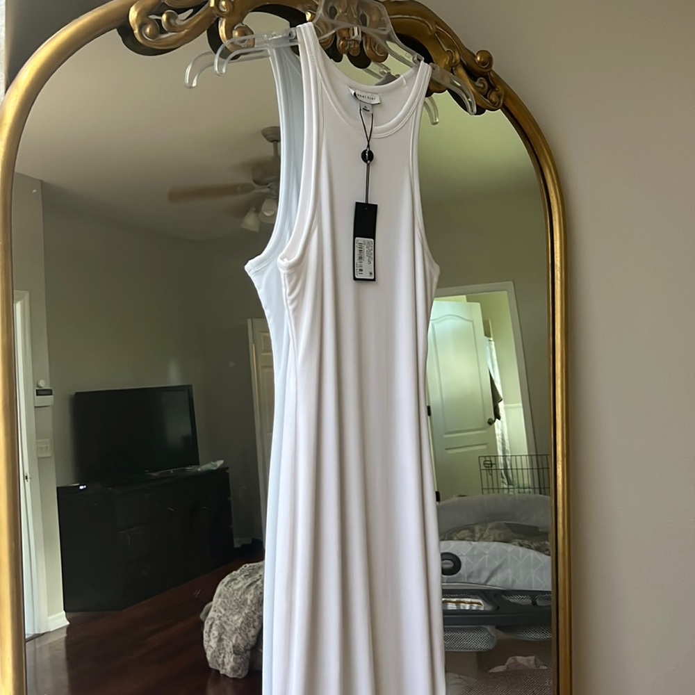 Gianni Bini White Tank Dress
